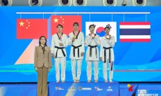 爱游戏APP:首秀告捷 中国跆拳道队奥运备战启新程